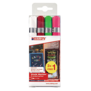 EDDING    Window Marker 4095 Set 4095-4CH  ass.                   3 Stück