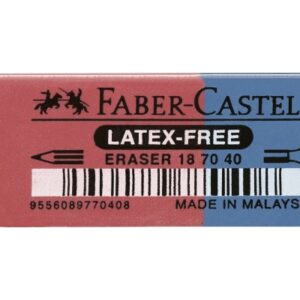 FABER-CAS Radierer 187040    Latex-free Tinte/Blei