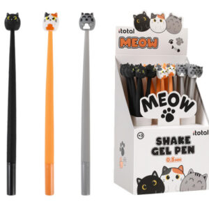 I-TOTAL   Gelschreiber Cat XL1164B   flexibel, assortiert