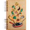 KOMONI    Notizbuch Ingredients       A5 ING5B     blanko                90 Blatt