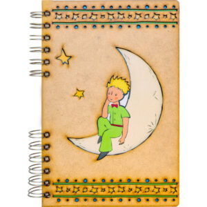 KOMONI    Notizbuch Le petit Prince   A6 LPP-MAA6B blanko                90 Blatt