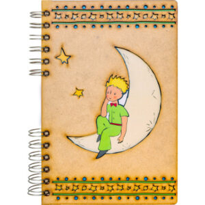 KOMONI    Notizbuch Le petit Prince   A6 LPP-MOON6 liniert               90 Blatt