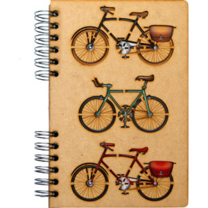 KOMONI    Notizbuch Vintage bikes     A5 VINF5G    liniert               90 Blatt
