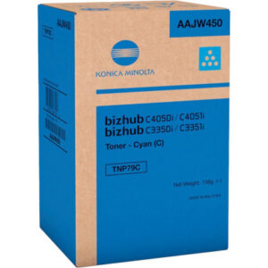 KONICA    Toner TNP79C              cyan AAJW450   Bizhub C3350i      9000 Seiten