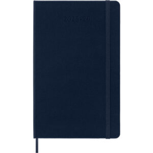 MOLESKINE Wochen-Notizkalender     25/26 999275389 18M liniert HC saphir  13x21cm