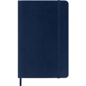 MOLESKINE Wochen-Notizkalender     25/26 999275464 18M liniert SC saphir   9x14cm