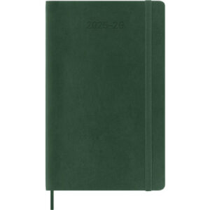 MOLESKINE Wochen-Notizkalender     25/26 999275600 18M liniert SC grün    13x21cm