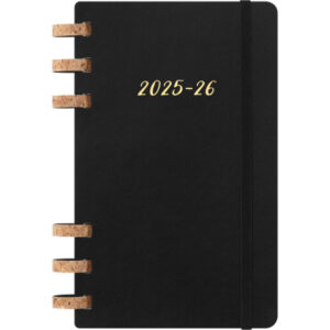 MOLESKINE Studienplaner Spiral     25/26 999276492 12M schwarz SC         15x21cm