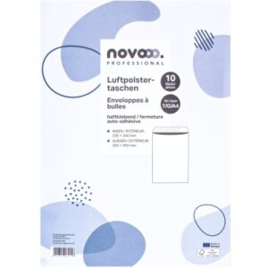 NOVOOO    Luftpolstertasche Mix E-1712142 weiss, 230x340mm      10 Stück