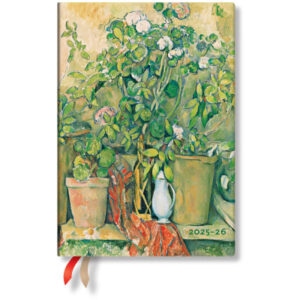 PAPERBLAN Agenda Cezanne Midi      25/26 DD0534-7  1W/2S 18M DE HOR HC    13x18cm