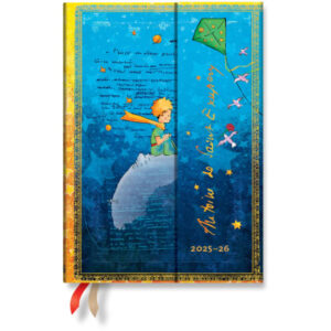 PAPERBLAN Agenda Petit Prince Midi 25/26 DF0870-6  1W/2S 13M FR HOR HC    13x18cm