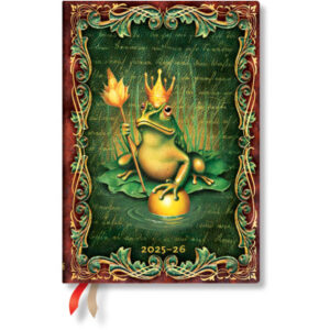 PAPERBLAN Agenda Grenouille Midi   25/26 DF0871-3  1W/2S 13M FR HOR HC    13x18cm