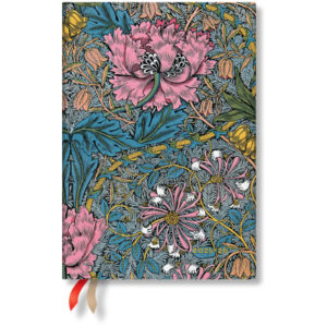 PAPERBLAN Agenda Morris Hecke Midi 25/26 FD0665-8  1W/2S 18M DE HOR SC    13x18cm