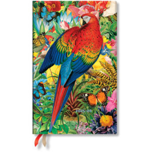 PAPERBLAN Agenda Trop. Garten Maxi 25/26 FD0670-2  1W/2S 18M DE VER SC  13.5x21cm