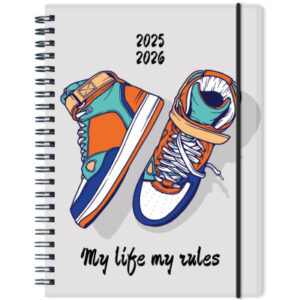 PELIKAN   Schüleragenda Sneaker    25/26 300027022 1W/2S              15.5x19.9cm
