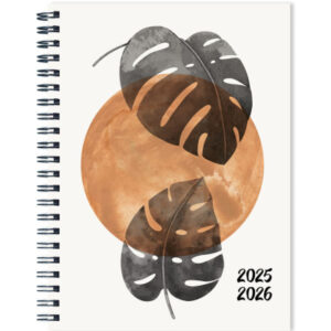 PELIKAN   Schüleragenda Leaves&Sun 25/26 300027024 1W/2S              15.5x19.9cm