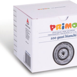 PRIMO     Kreide rund 010GB100R weiss,rund staubfrei 100 Stück