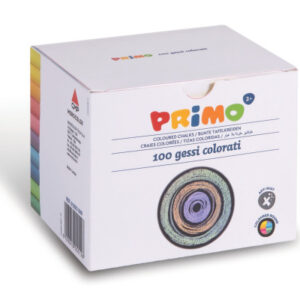 PRIMO     Kreide rund 012GC100R ass., staubfrei      100 Stück