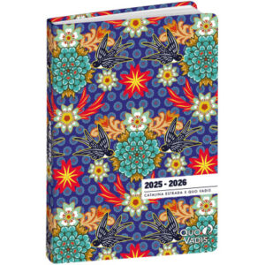 QUO-VADIS Eurotextagenda Estrada   25/26 1282531Q  1T/1S 12M Vögel ML     12x17cm
