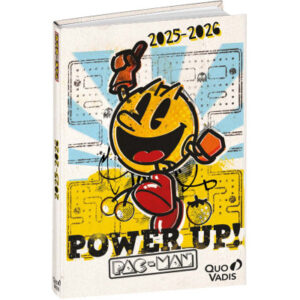QUO-VADIS Eurotextagenda Pacman    25/26 1282573Q  1T/1S 12M power up ML  12x17cm