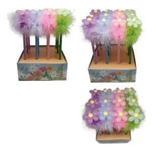 ROOST     Bleistift mit Radierer HPTS-150  Flower, assortiert
