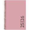 SIMPLEX   Schüleragenda Colors     25/26 40130S726 1W/2S 17M h.rosa ML  14.8x21cm