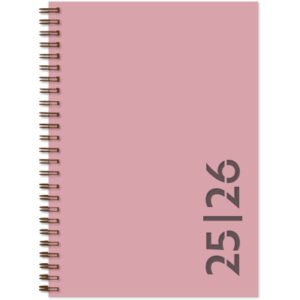 SIMPLEX   Schüleragenda Colors     25/26 40133S726 1W/2S 17M h.rosa ML  12x16.5cm