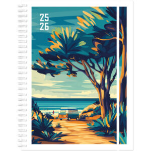 SIMPLEX   Schüleragenda Emotions   25/26 500211.26 1T/1S 12M Surf Van   12x16.5cm