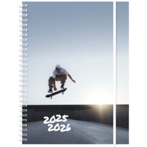 SIMPLEX   Schüleragenda Emotions   25/26 500219.26 1W/2S 17M Skater ML  12x16.5cm