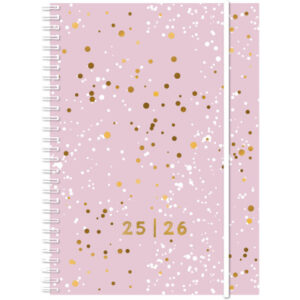SIMPLEX   Schüleragenda Touch      25/26 500237.26 1W/2S 17M Confetti   14.8x21cm