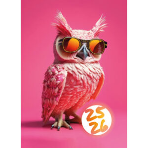 SIMPLEX   Schüleragenda Feelings   25/26 500301.26 1T/1S 12M Owl ML     12x16.5cm