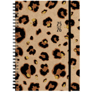SIMPLEX   Schüleragenda Kraftpap.  25/26 500412.26 1W/2S 17M Leo ML     14.8x21cm