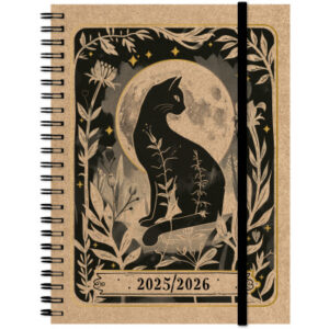 SIMPLEX   Schüleragenda Kraftpap.  25/26 500413.26 1W/2S 17M Cat ML     12x16.5cm