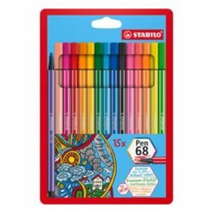 STABILO   Fasermaler Pen 68          1mm 6815-2    15er Etui