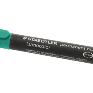 STAEDTLER Perm.  Marker Lumocolor 350 350-5     grün, Keilspitze