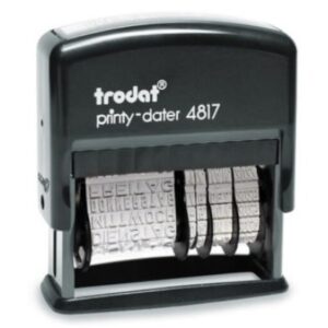 TRODAT    Datumstempel Printy D 1694817B/ Dater 4817