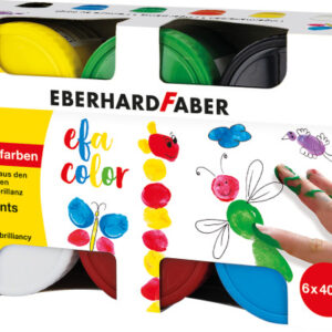 EBERHARD  Fingermalfarben EFA Color 578606    6x40ml
