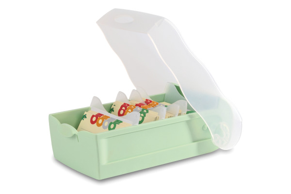 HAN Karteibox Croco A7 N451455 12.1x8.5x24.6cm