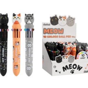 I-TOTAL   Multicolorstift Cat XL2370A   10 Farben