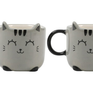 I-TOTAL   Espressotassen         2er Set XL2520C   Grey Cat