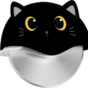 I-TOTAL   Pizzaschneider            10cm XL2789    Black Cat