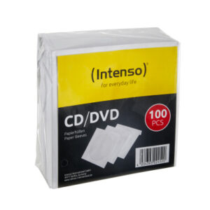 INTENSO   CD / DVD Paper Sleeves 9001304   100 pcs.