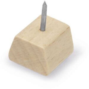 MAGNETOP. Design Pinwand-Nadeln 25 Stück 111165549 Wood Series, Birke  18x13x13mm