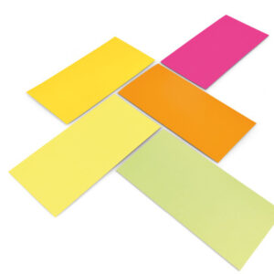 MAGNETOP. Kommunikations-Karten  20x10cm 112501560 Set Neon, ass.       250 Stück