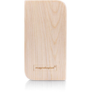 MAGNETOP. Tafellöscher, magnetisch 1228549   Wood Series,Birke  60x112x22mm