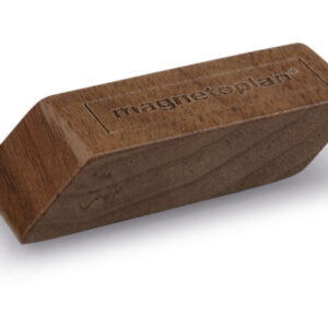 MAGNETOP. Design Magnet          4 Stück 1665251   Wood Series,Walnuss 60x20x13mm