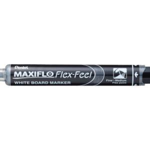PENTEL    Whiteboard Marker MAXIFLO  4mm MWL5SBF-A schwarz, Flex Feel