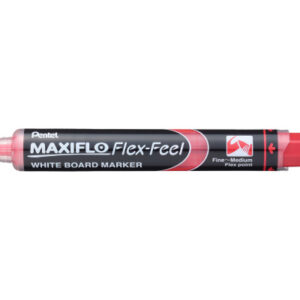 PENTEL    Whiteboard Marker MAXIFLO  4mm MWL5SBF-B rot, Flex Feel