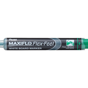 PENTEL    Whiteboard Marker MAXIFLO  4mm MWL5SBF-D grün, Flex Feel