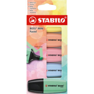 STABILO   Boss mini                2-5mm 07/5-2-02 Etui                   5 Stück